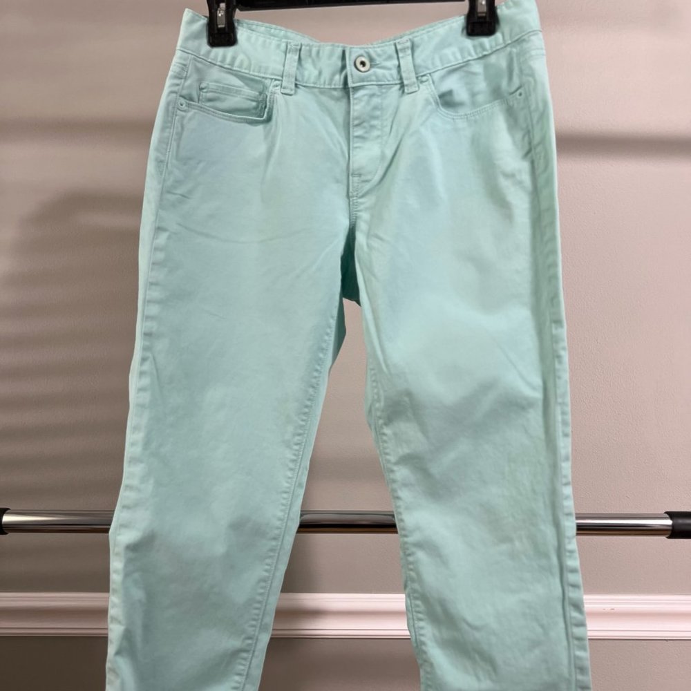 Ann Taylor Loft Curvy Crop Pants